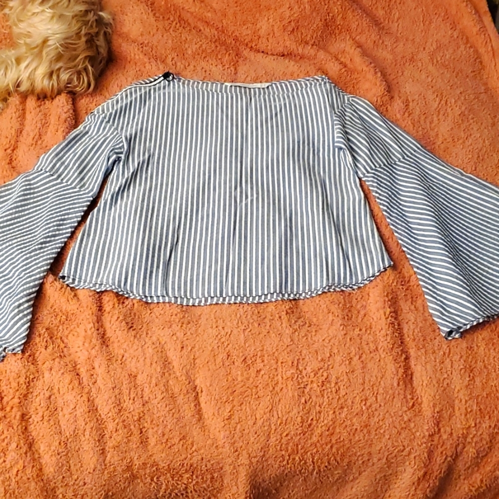 Zara striped top